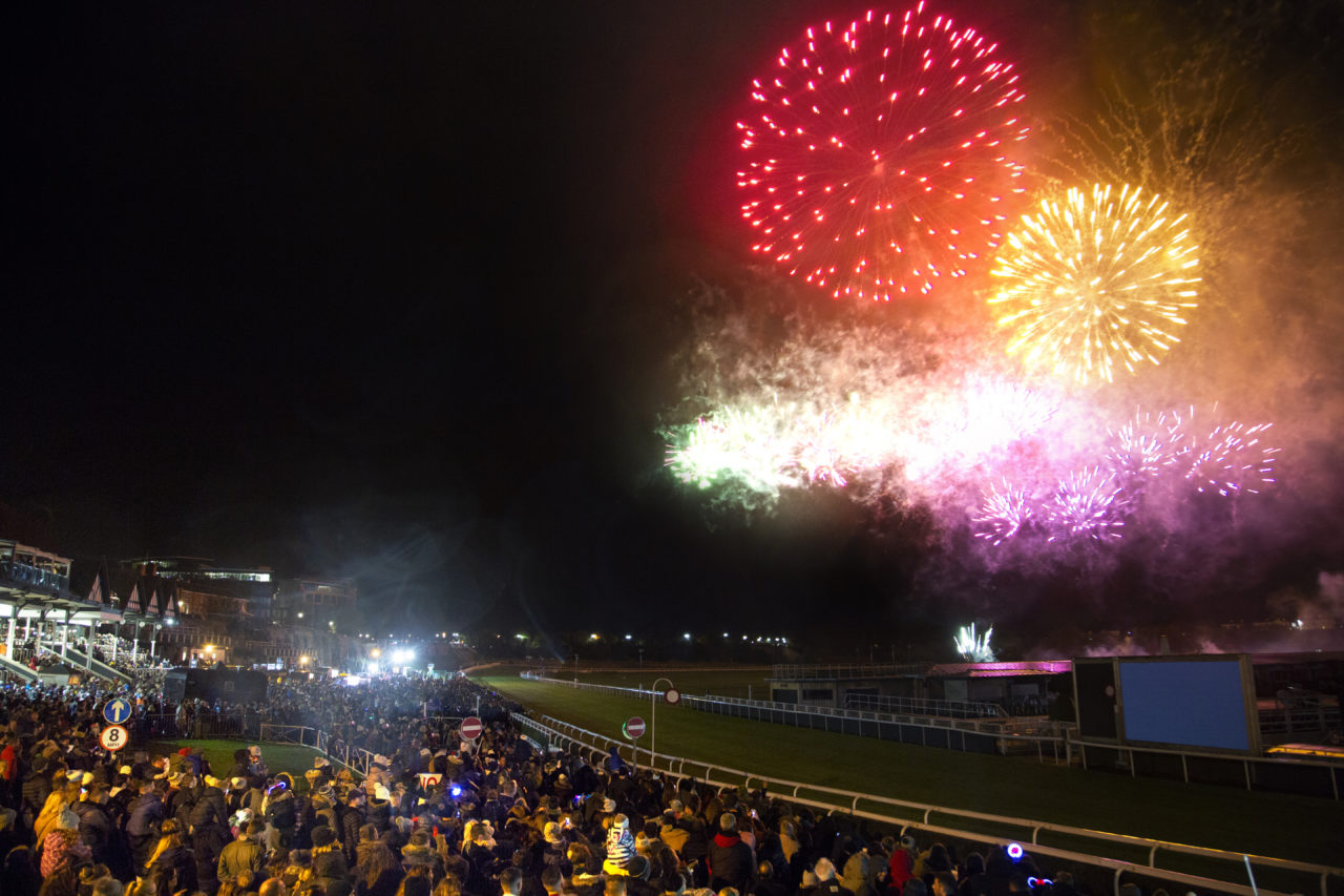 Thousands enjoy the Fireworks at Chester Racecourse Chester BID