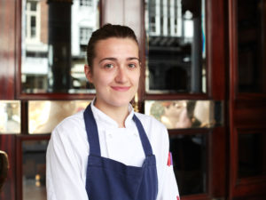 THE CHESTER GROSVENOR COMMIS CHEF NAMED APPRENTICE OF THE YEAR