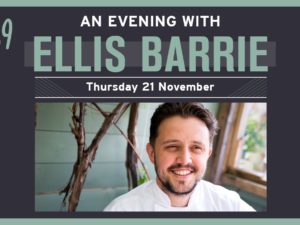 Celebrity Chef Ellis Barrie to Host One-Off Six Course Tasting Evening at 1539