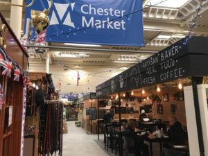 Chester Market is still open for essentials