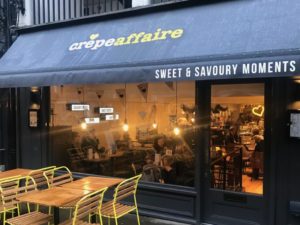 Crepeaffaire open for sit in, delivery and takeaway