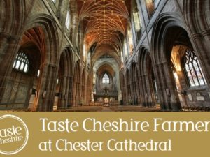 Chester Cathedral Features in Food and Drink Week