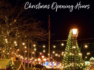 Extended Opening Hours, Christmas 2021