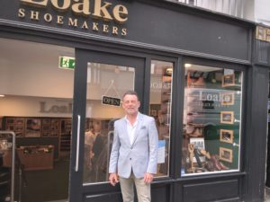 Shopping is an experience to savour at gentlemen’s shoe shop Loake