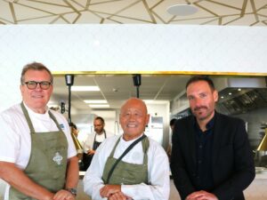 Celebrity Chefs Ken Hom and Nigel Howarth Delight Guests With Curated Menu for Philanthropic Event at PARADE, Chester Racecourse