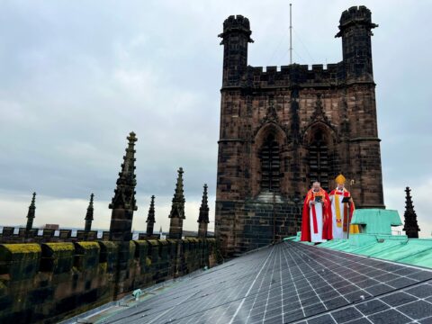 Chester Cathedral Solar Panels