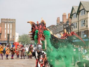 St Georges Day in Chester