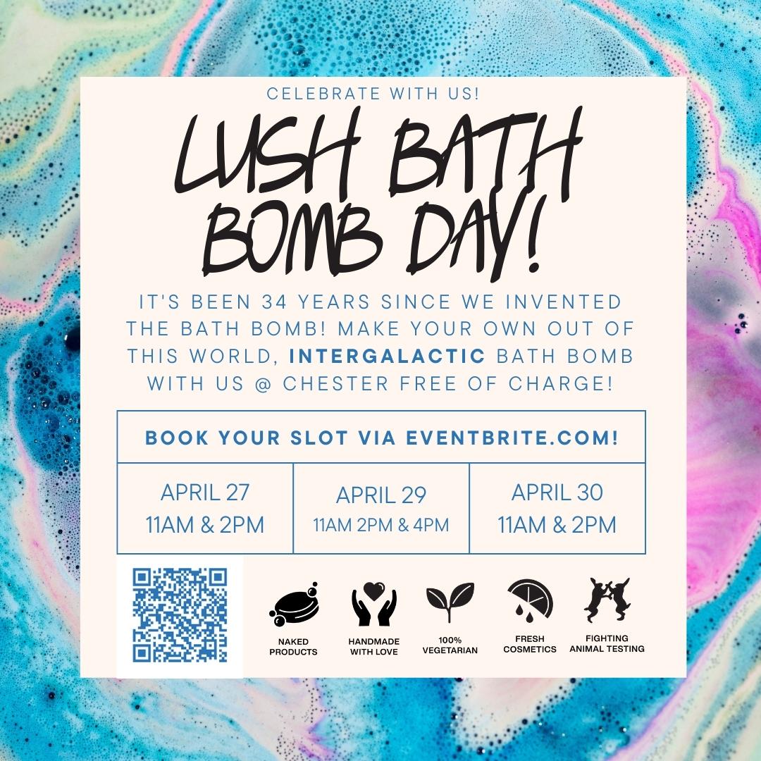 Lush Bath Bomb Day Chester