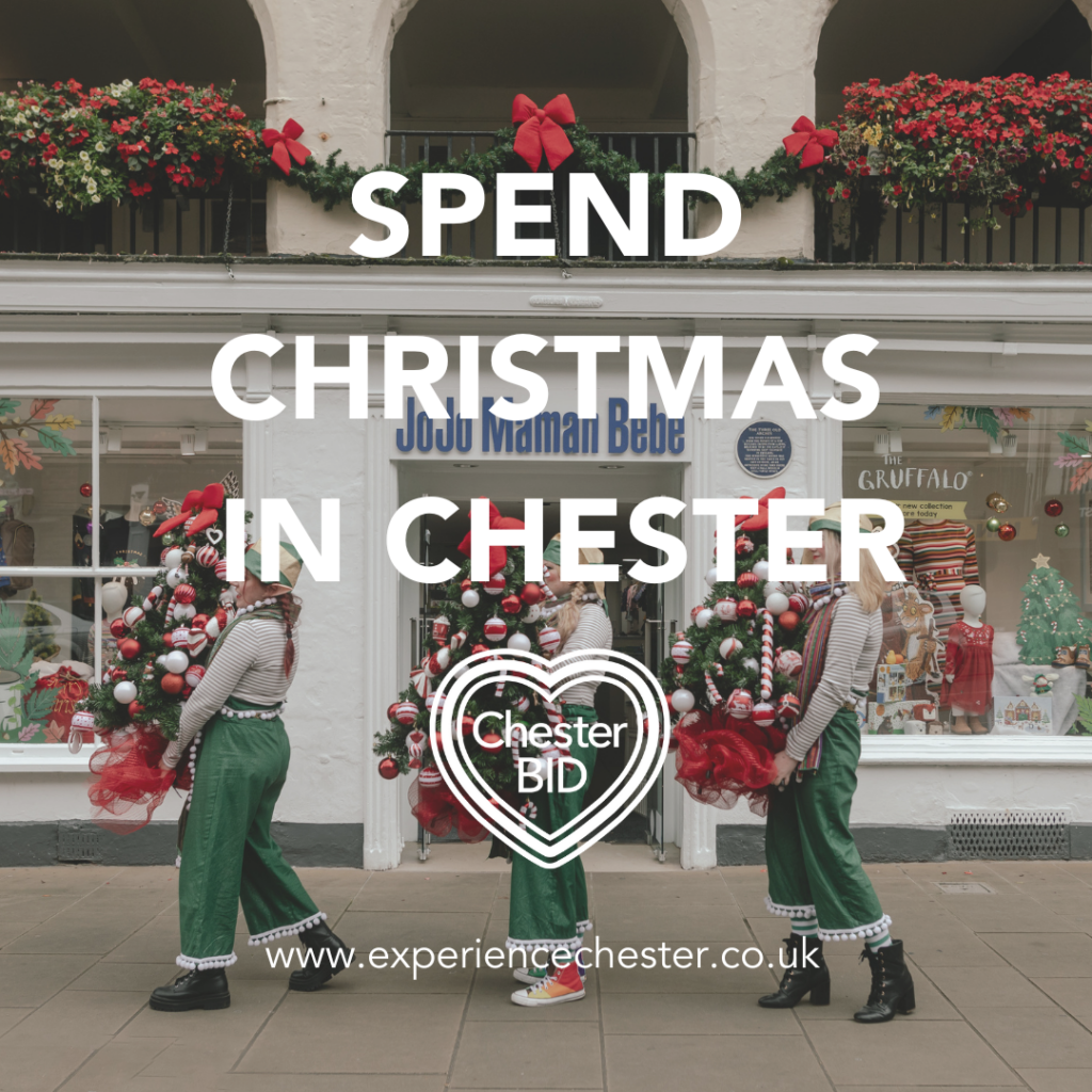 Spend Christmas in Chester #morethemerrier