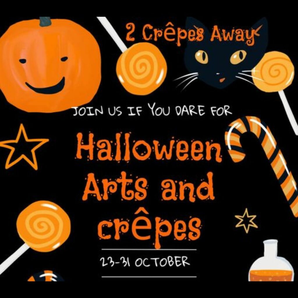 Halloween arts and crepes