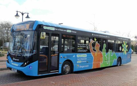 Park and Ride bus chester
