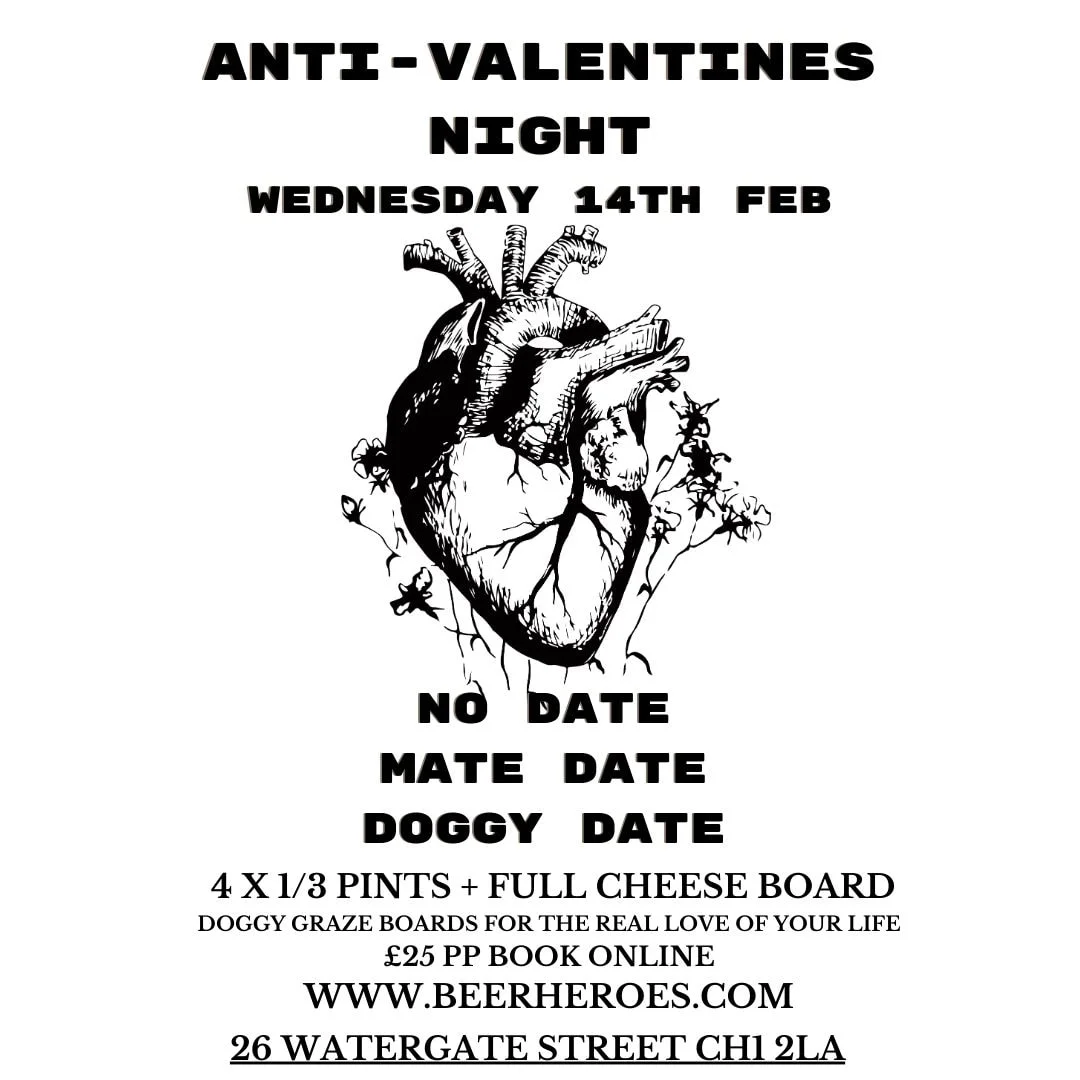 beer heroes anti-valentines