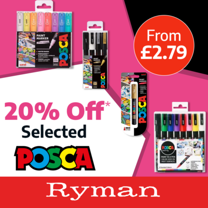 Unleash Your Creativity with Posca Pens at Ryman: A Colorful Journey Awaits!
