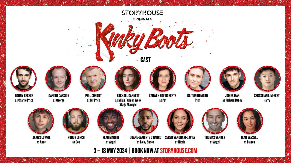 Storyhouse Chester Kinky Boots Cast