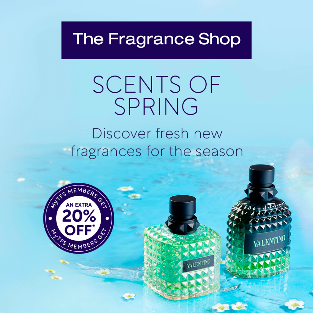 the fragrance shop spring scents