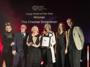 The Chester Grosvenor Wins Prestigious “Large Hotel of The Year” Award at Marketing Cheshire Tourism Awards