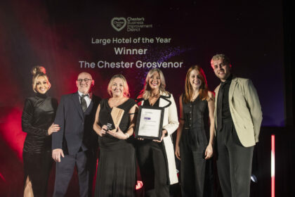 The Chester Grosvenor Wins Prestigious “Large Hotel of The Year” Award at Marketing Cheshire Tourism Awards